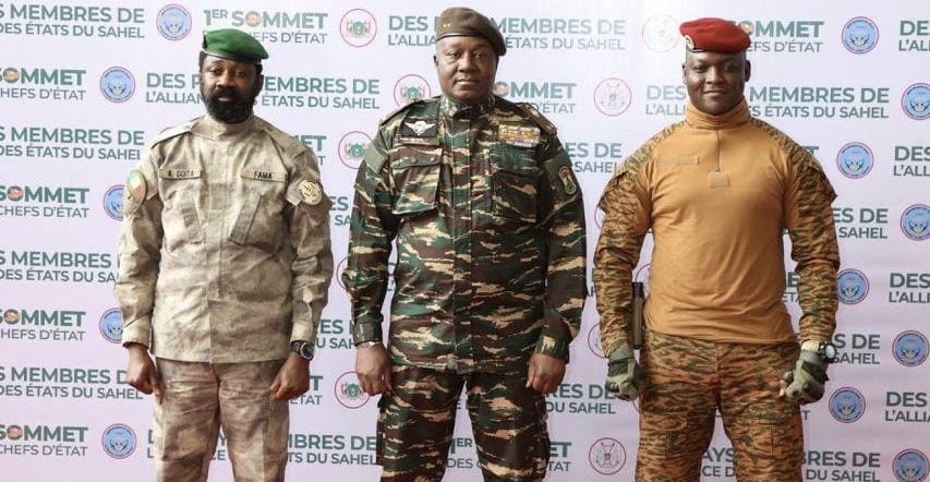 Niger/Sommet :Traoré, Goïta Et Tiani, Les 1ers Sillons De L&rsquo;AES