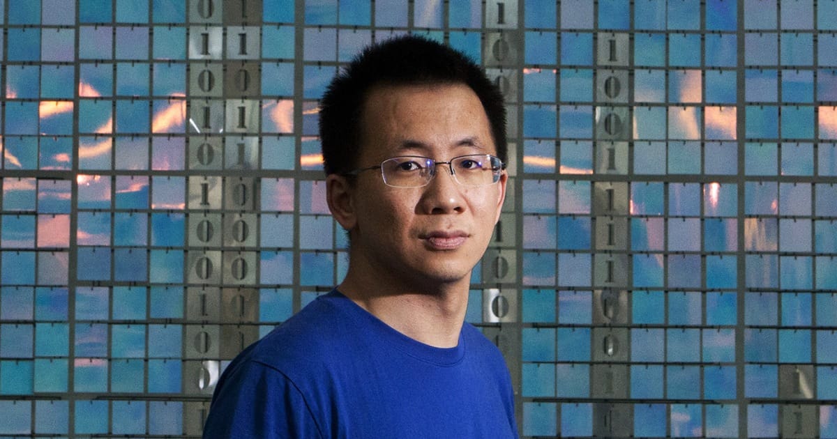 Chine: Le Patron De Tik Tok, L’homme Le Plus Riche De Son Pays